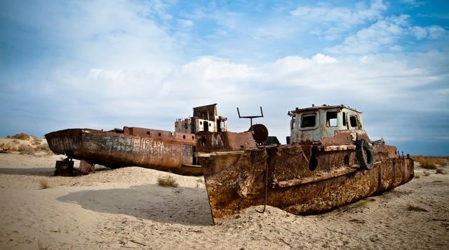 Mar de Aral, el cuarto lago más grande del mundo desaparece - 1