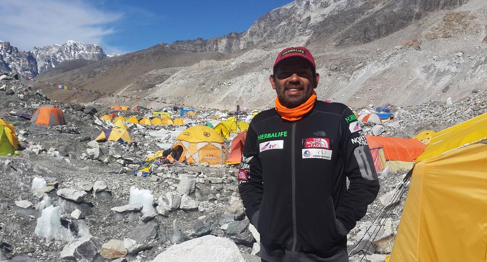 Richard Hidalgo está próximo a su intento de cumbre en el Everest | Foto: ITEA Comunicaciones