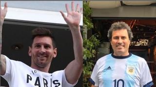 Omar da Fonseca, ícono argentino del PSG: “Estamos locos por Messi”