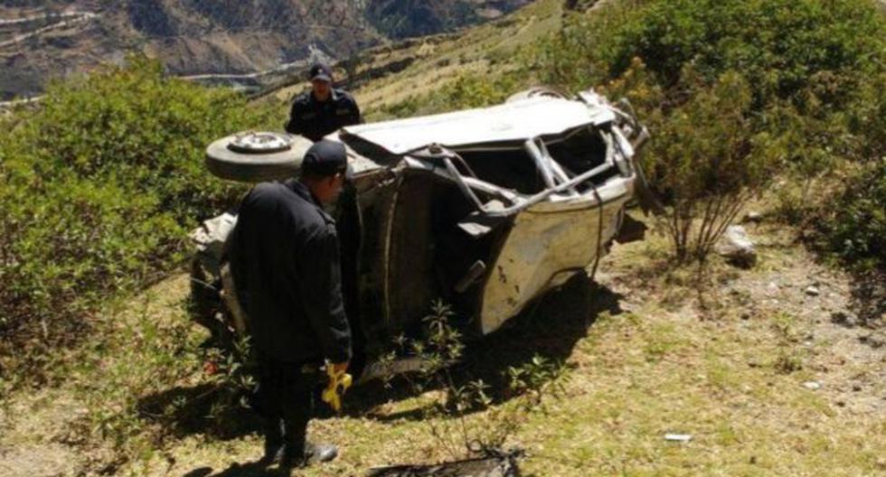 El accidente ocurrió en el kilómetro 49 de la carretera que discurre entre los municipios de Carhuaz y Chacas. (Foto: Andina/Referencial)