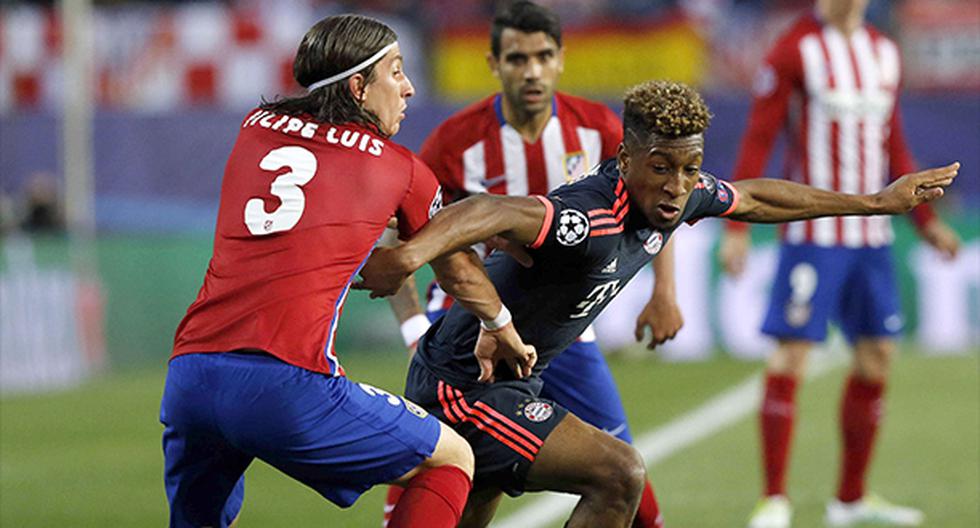 Filipe Luis elogió a su rival previo al Bayern Munich vs Atlético Madrid. (Foto: EFE)