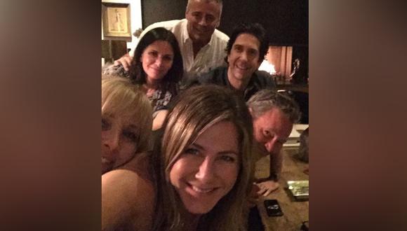 La reunión del elenco de "Friends". (Foto: Instagram)