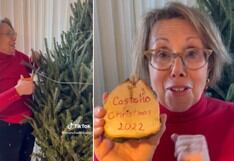 Abuela ‘tiktoker’ revela cómo tener el árbol de Navidad perfecto todos los años
