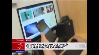 Independencia: capturan a extranjera que vendía celulares robados por internet
