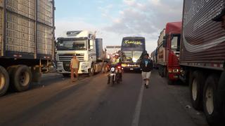 Paro de transportistas: dejan pasar a ocho buses con pasajeros en Arequipa
