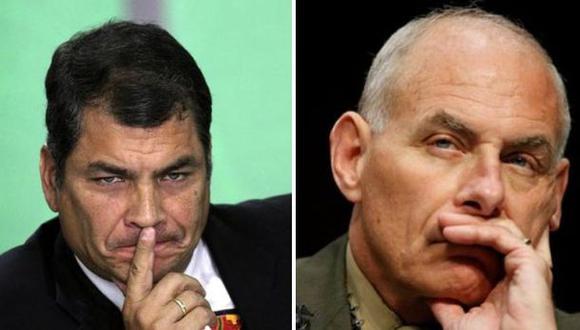 Correa expulsa a 20 militares de embajada de EE.UU. en Ecuador