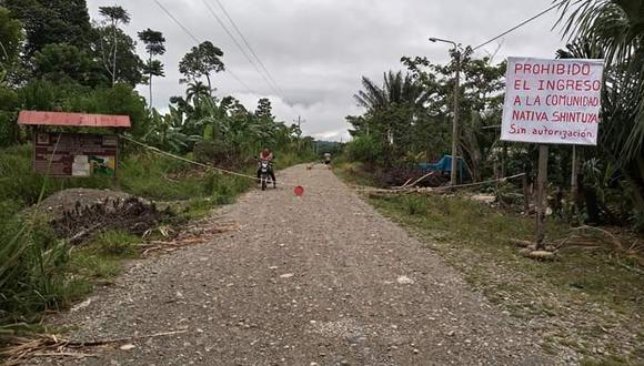 La comunidad nativa de Shintuya en el Alto Madre de Dios es una de las que acata el aislamiento social para frenar el COVID-19. (Foto: Fenamad).