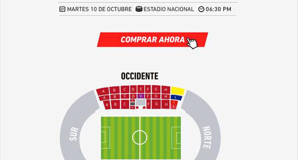 Usuarios reportan problemas para comprar entradas para el Perú vs Colombia | Foto: Captura