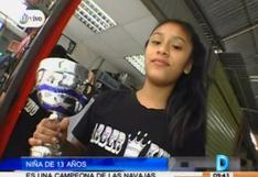 Barbera peruana de 13 años figura entre mejores de Latinoamérica
