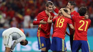 España goleó con doblete de Morata 3-0 a Turquía por Euro 2016