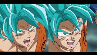 "Dragon Ball Super": el antes y después de las correcciones