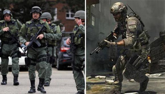 Envió a la unidad SWAT a la casa de su rival de 'Call Of Duty'