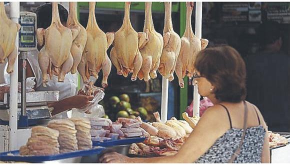 El precio del pollo en los mercados de Lima se acerca a los S/ 9 por kilo. (Foto: GEC)