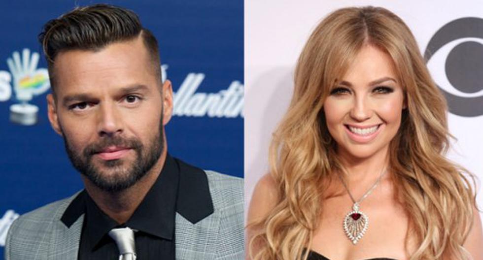 Thalía y Ricky Martin podrán sus voces a la versión latina de \"Minion\". (Foto: Getty Images)