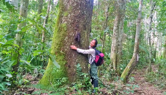 Maricielo Antúnez, de 24 años, es guardaparque de la Reserva Nacional de Tambopata. (Foto: Difusión)