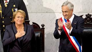 Chile vivirá tercer traspaso de banda de Bachelet y Piñera