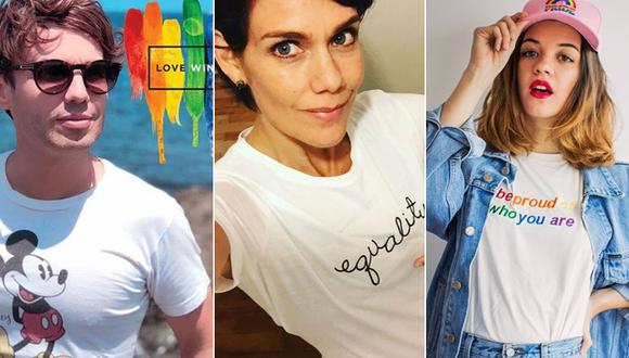 Bruno Pinasco, Daniela Sarfati y Fiorella Pennano se pronuncian por el Día del orgullo LGBT. (Fotos: Instagram)