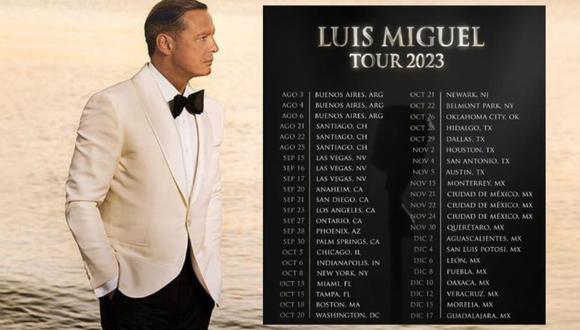 Ticketmaster, venta de entradas Luis Miguel en USA 2023: cuándo comprar, precios y más de la preventa