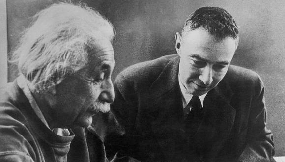 Albert Einstein y Robert Oppenheimer convivieron en el Instituto de Estudios Avanzados de Princeton. (Getty Images).
