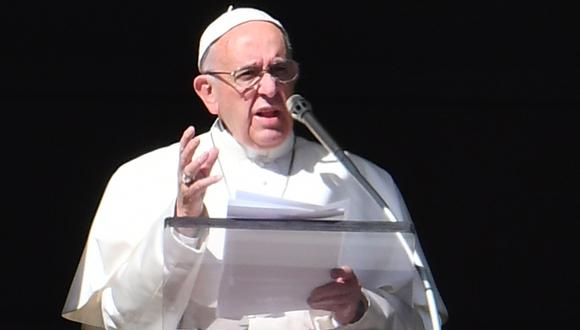 &quot;Que el Se&ntilde;or les de fuerza y la Virgen les proteja&quot;, dijo el papa Francisco por los damnificados del terremoto en Italia. (Foto: AFP)