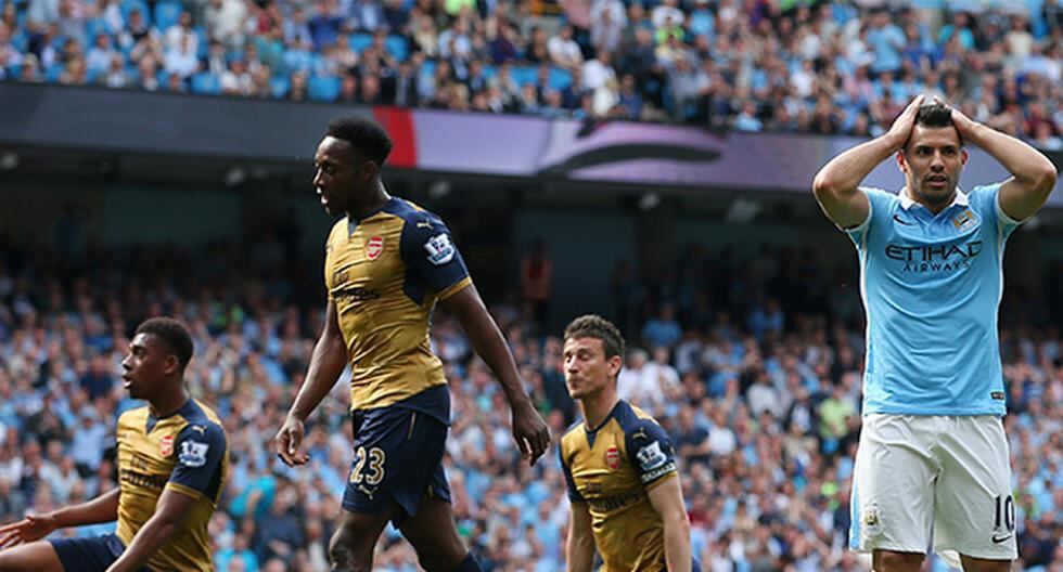 Manchester City empató a dos goles por lado con el Arsenal, un resultado que favorece al Tottenham, que cayó con el Southampton. (Foto: Getty Images | Video: Sky Sports)