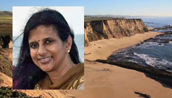 Una pariente dijo que la mujer que falleció en una playa de California, Aarti Senthilvel, era conocida por ayudar a los otros.