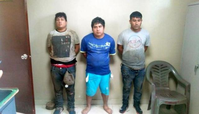 La Libertad: capturan a tres ladrones que asaltaron sede del Banco de la Nación