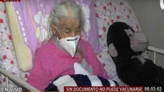 Mujer de 101 años extravió su DNI y Reniec le pide acudir para renovarlo