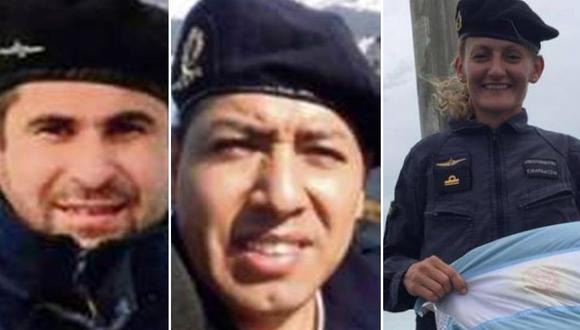 Hernán Rodríguez, Mario Toconás y Eliana Krawczyk son algunos de los tripulantes del submarino ARA San Juan, desaparecido desde el miércoles.
