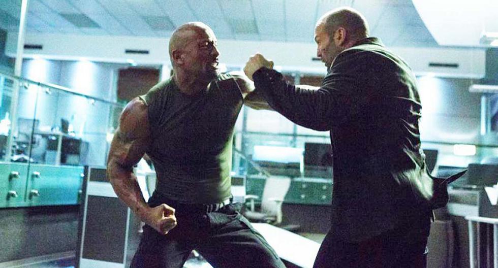 Universal planea un \"spinoff\" de su saga de acción y automóviles \"Fast & Furious\" que protagonizarían Dwayne Johnson \"The Rock\" y Jason Statham. (Foto: Difusión)