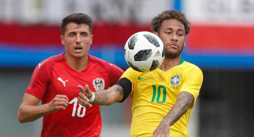 Neymar será la principal carta de la selección de Brasil en el Mundial Rusia 2018. | Foto: Getty