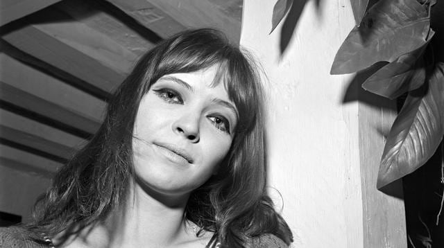 La actriz francesa Anna Karina falleció a los 79 años. Foto: AFP.