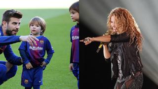 Hijos de Shakira alborotan las redes sociales por su foto con jugadores de River Plate