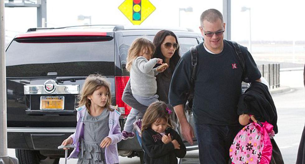 Matt Damon busca colegio para sus hijas. (Foto: Getty Images)
