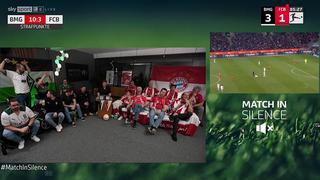 TV alemana desafía a hinchas del Bayern y Mönchengladbach a ver el partido en silencio | VIDEO