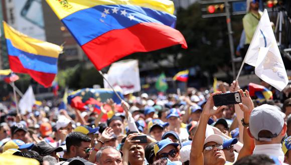 Venezuela: encabezados por Juan Guaidó, la oposición marcha para exigir entrada de ayuda humanitaria de Estados Unidos | Cúcuta | Nicolás Maduro. (Reuters).