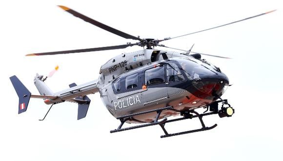 Buscan helicóptero de la Policía Nacional con tripulantes desaparecidos. (Foto: GEC / Referencial)