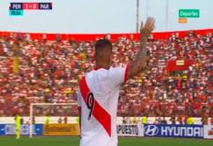 Ensordecedores aplausos del estadio Mansiche para despedir a Paolo Guerrero 