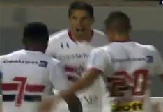 César Vallejo vs Sao Paulo: Jonathan Calleri imitó a Alejandro Hohberg y marcó golazo