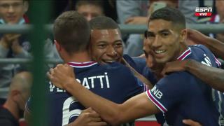 PSG vs. Reims: Kylian Mbappé puso el 1-0 tras asistencia de Di María | VIDEO