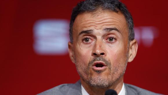 Luis Enrique y su emotivo mensaje para la hinchada de Argentina. (Foto: EFE)