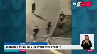 Ate: pandilleros asesinan a palazos a joven de 18 años tras salir de fiesta | VIDEO 