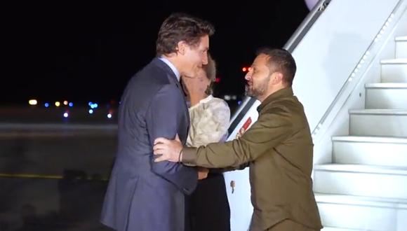 La llegada de Zelensky a Canadá ha sido anunciada por su anfitrión, el primer ministro canadiense, Justin Trudeau, en un mensaje en su cuenta de la red social X (antigua Twitter). (Foto: Twitter @JustinTrudeau)