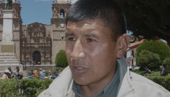 Dirigentes sociales de Puno pidieron que Lucio Ccallo ya no participe en la convocatoria a protestas contra el gobierno por sus nexos con el Movadef y por temor de que 'terruqueen' las manifestaciones. (Foto: Radio Excelente)