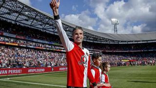 Robin van Persie se retiró de la actividad deportiva en el Feyenoord