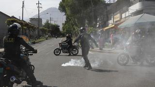 Coronavirus en Perú: comerciantes protestaron y fueron replegados con bombas lacrimógenas en Arequipa