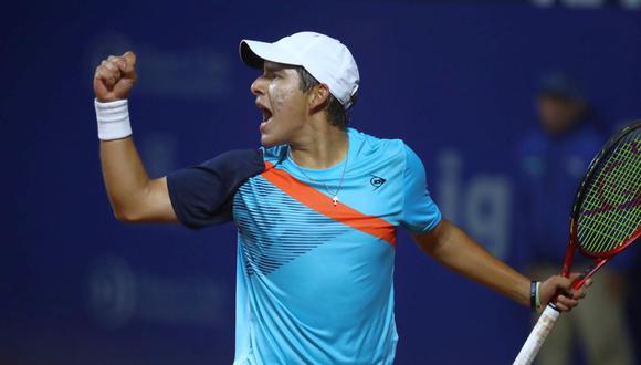 Gonzalo Bueno juega su sexto Challenger ATP. (Foto: Leonardo Fernández / GEC)