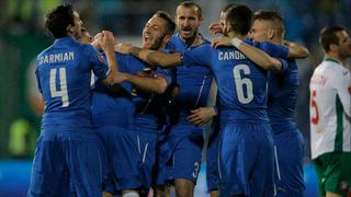 Italia empató agónicamente 2-2 con Bulgaria rumbo a la Euro