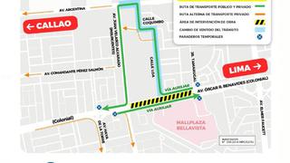 Callao: plan de desvíos por obras de Línea 2 del Metro de Lima iniciará el 26 de mayo