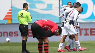 Alianza Lima rescató un valioso punto tras empatar 2-2 contra Melgar sobre la hora